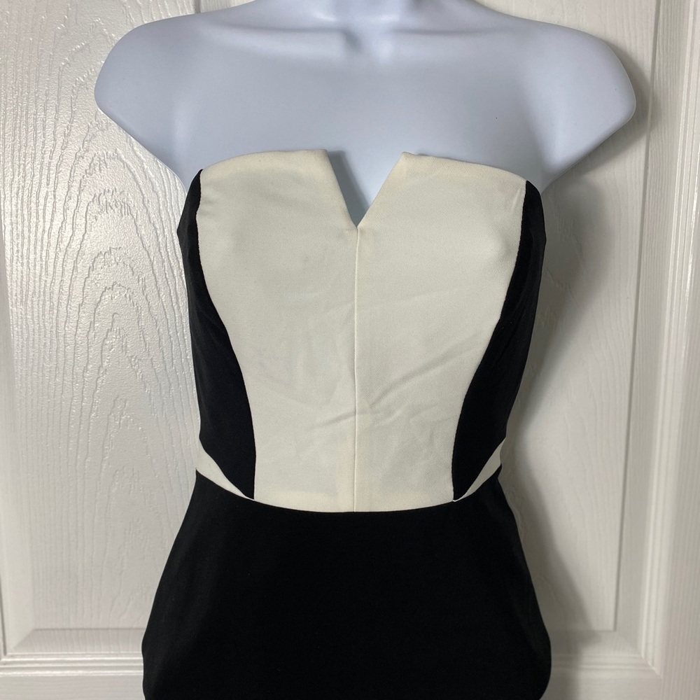 Strapless blouse